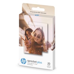 HP Zink Photo Paper for HP Sprocket Plus 2.3 x 3.4 (20 Pack)