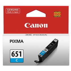Canon CLI651C Ink Cartridge (Cyan)