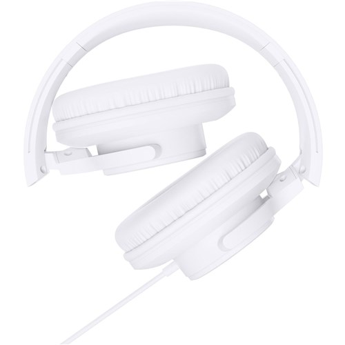 XCD XCD23008 Wired Foldable Over-Ear Headphones (White)